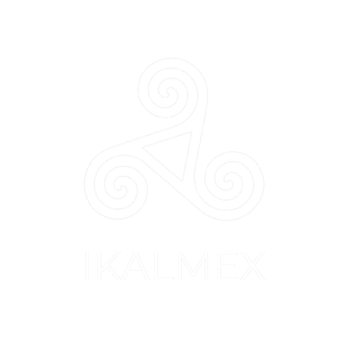 IkalMex Group — logotipo blanco